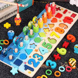 Children 3D Alphabet Number Puzzle Baby Colorful Geometric Digital