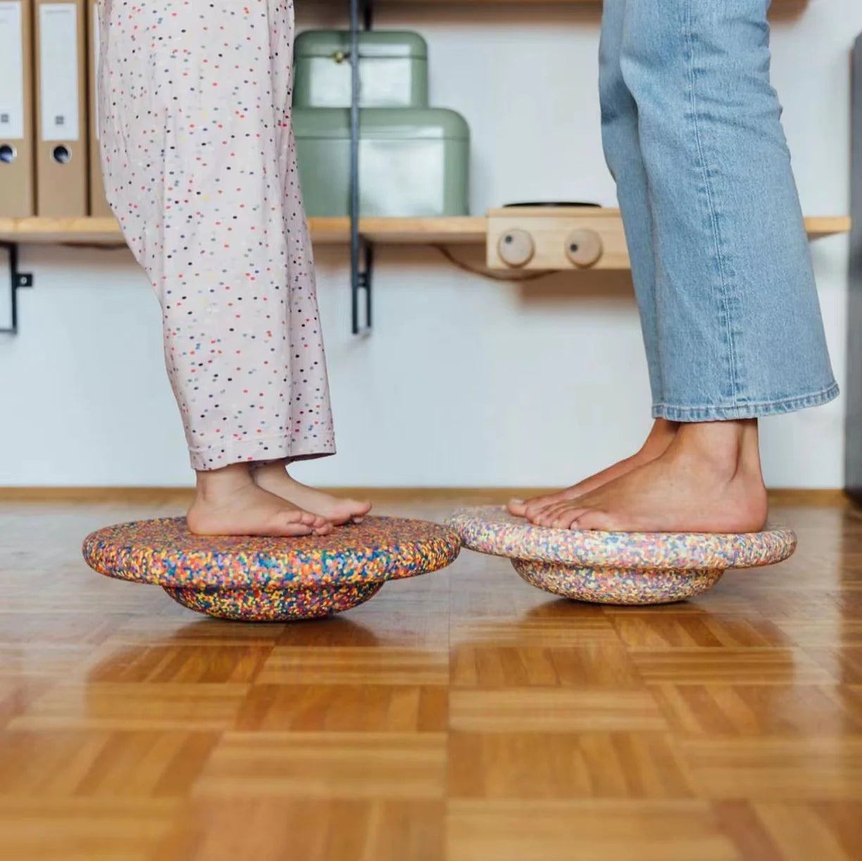 Colorful Surf-Style Balance Board