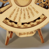 Mechanical Wooden Calendar Puzzle – Gear Model Set - Tottotoy – Smart Fun Toys
