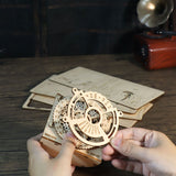 Mechanical Wooden Calendar Puzzle – Gear Model Set - Tottotoy – Smart Fun Toys