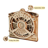 Mechanical Wooden Calendar Puzzle – Gear Model Set - Tottotoy – Smart Fun Toys