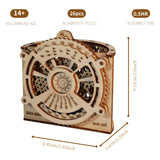 Mechanical Wooden Calendar Puzzle – Gear Model Set - Tottotoy – Smart Fun Toys
