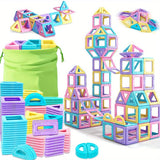 Large Magnetic Building Blocks Set with Storage Bag - Tottotoy – Smart Fun Toys