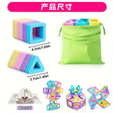 Large Magnetic Building Blocks Set with Storage Bag - Tottotoy – Smart Fun Toys