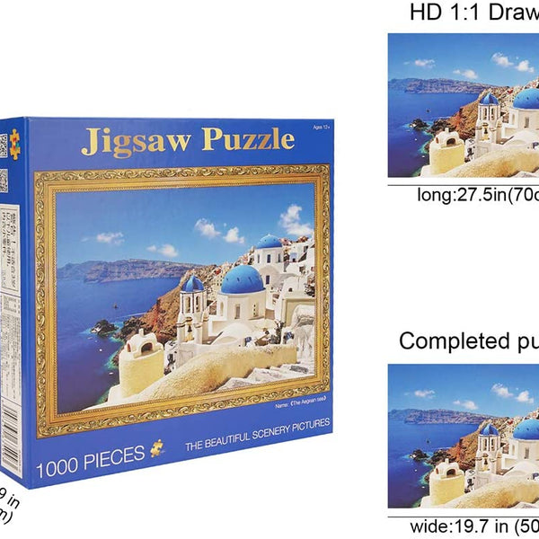 1000 Pieces Jigsaw Puzzles for Adults Kids