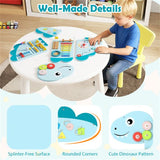 Dinosaur Busy Board Wall Panel – Wooden Sensory Toy - Tottotoy – Smart Fun Toys