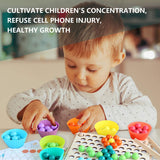 Montessori Wooden Sorting & Stacking Game - Tottotoy – Smart Fun Toys