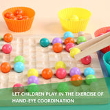 Montessori Wooden Sorting & Stacking Game - Tottotoy – Smart Fun Toys